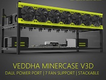 VEDDHA GPU Miner case rig