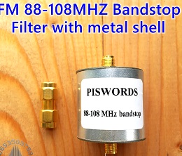 FM Band Stop Filter 88 - 108 MHz 