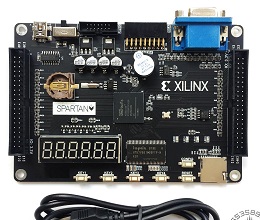 Xilinx XC6SLX16 FPGA development board